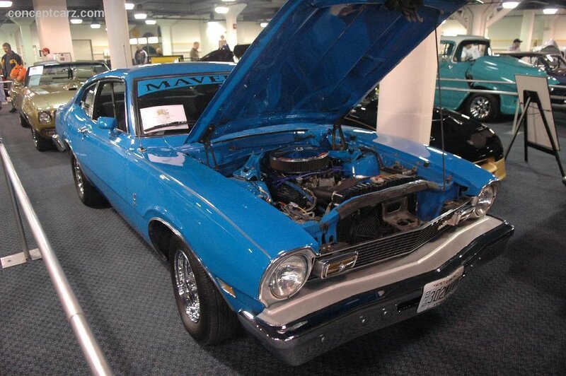 Blue Maverick Car