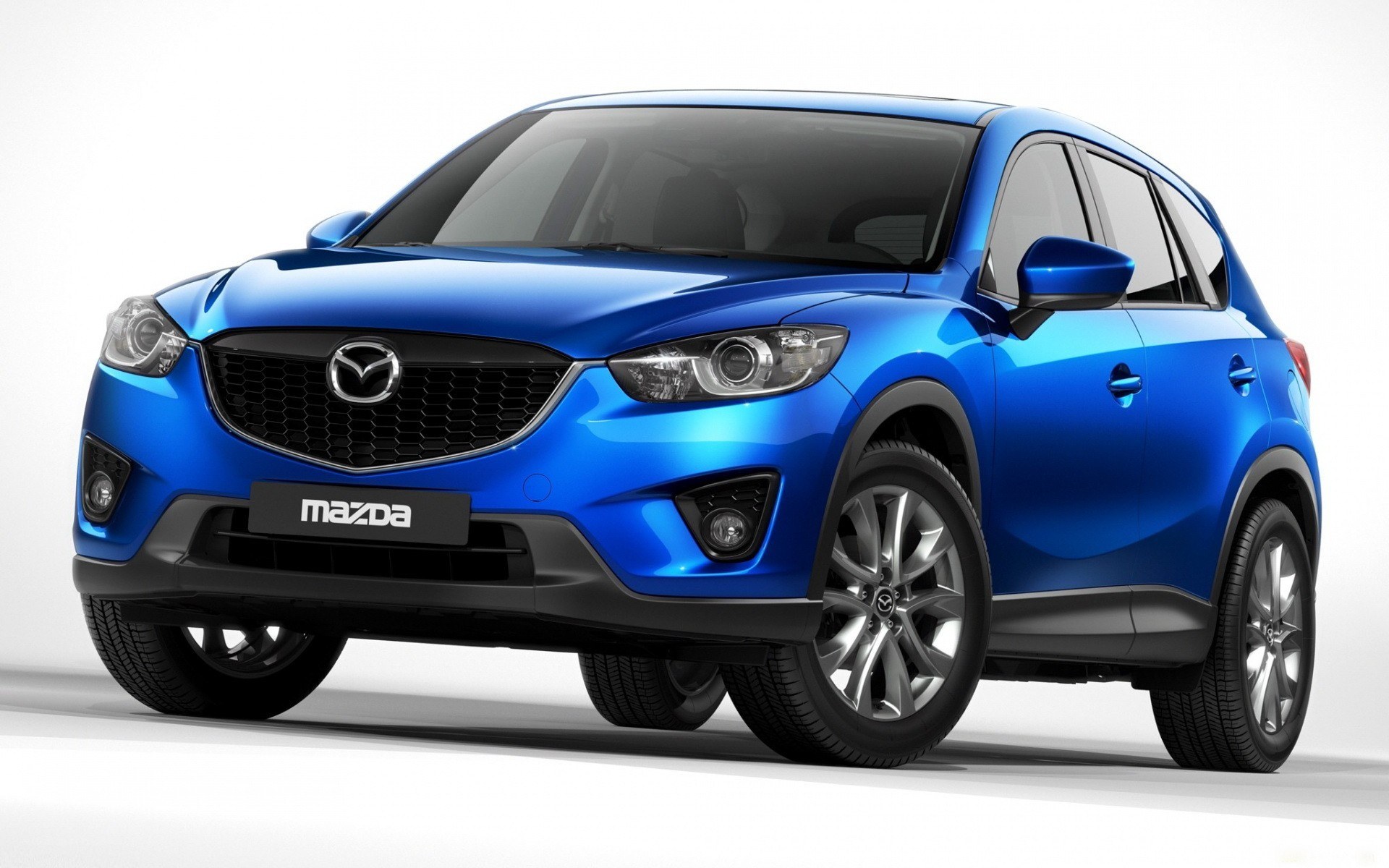 Blue Mazda CX-5 SUV