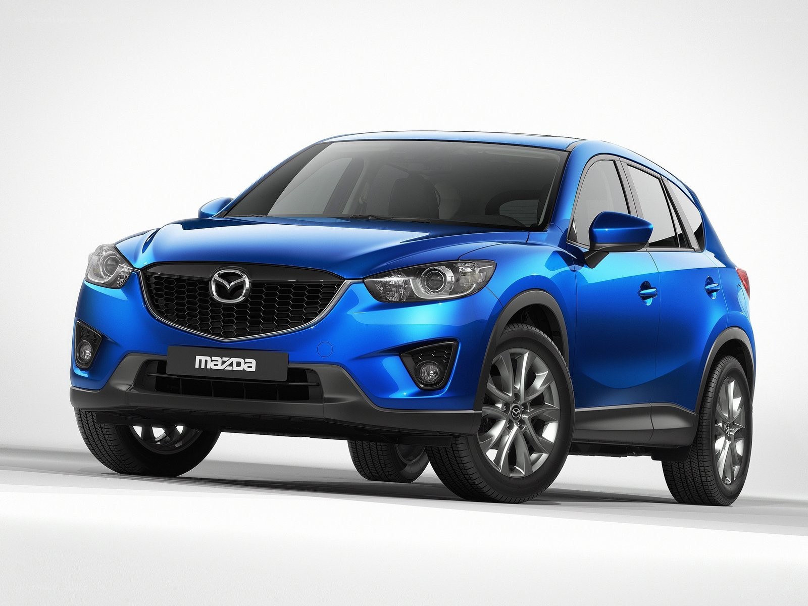 Blue Mazda CX-5 SUV