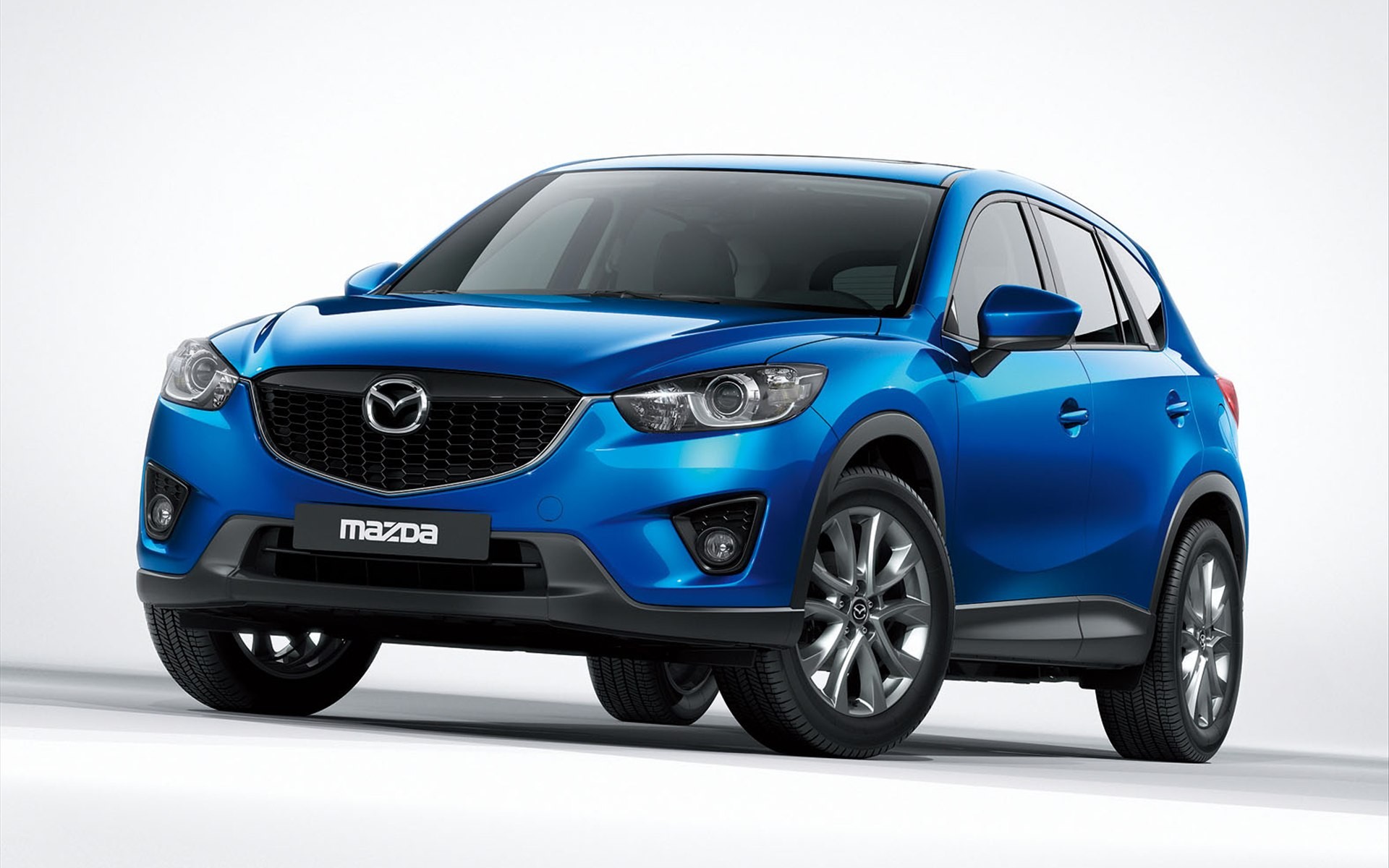 Blue Mazda CX-5 SUV