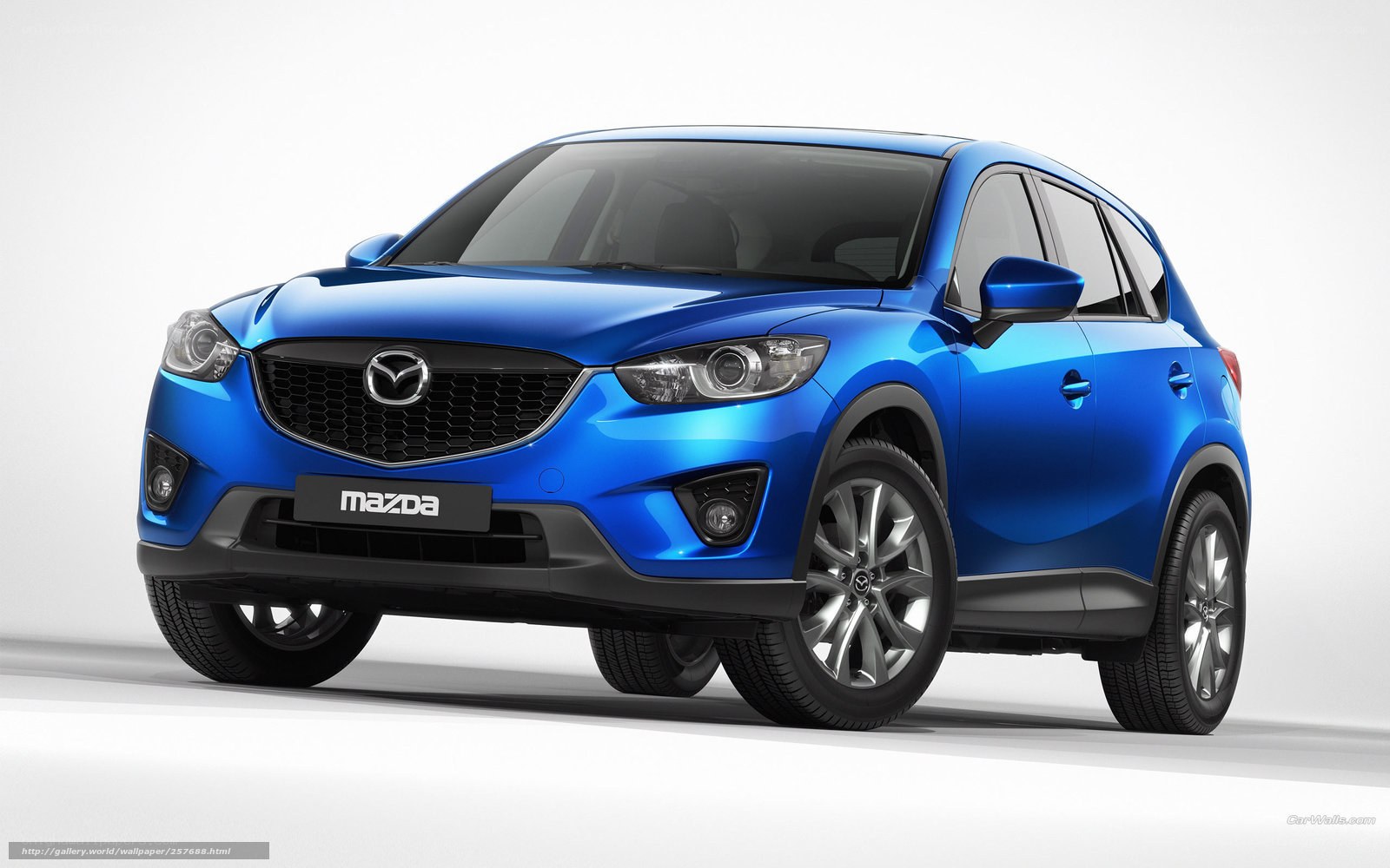 Blue Mazda CX-5 SUV