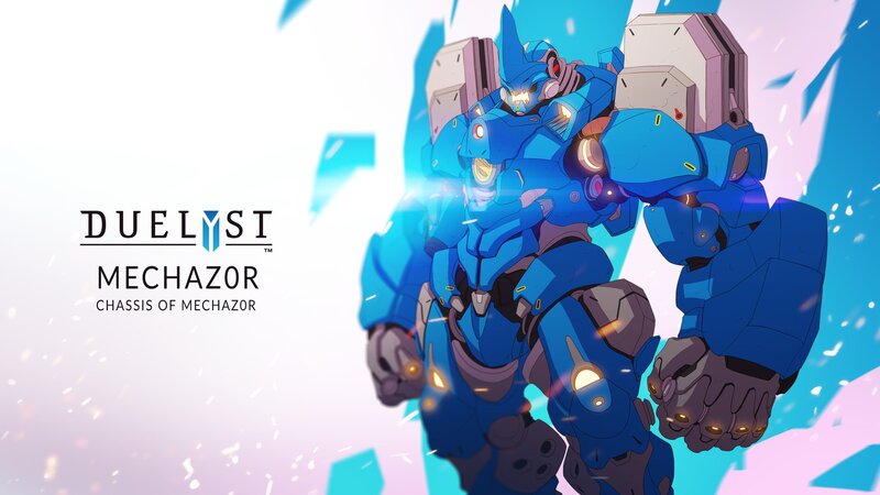 Blue Mecha Robot — Dramatic, Anime
