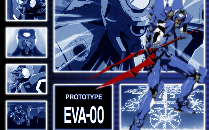 Blue Mecha Robot — Dramatic