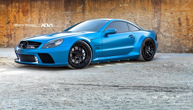 blue mercedes-benz sl63 amg