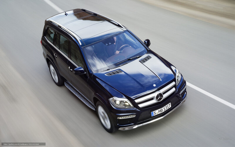 Blue Mercedes-benz Suv — Dynamic, Photograph, Driver