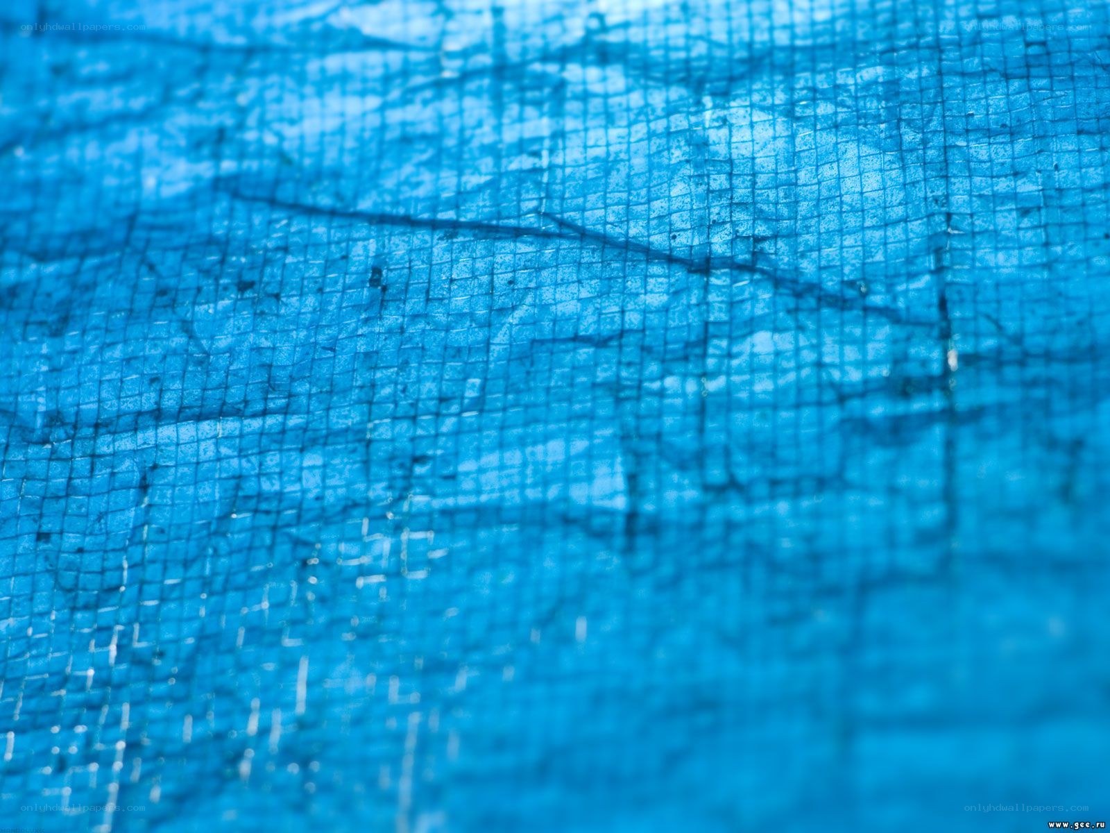 blue mesh fabric texture