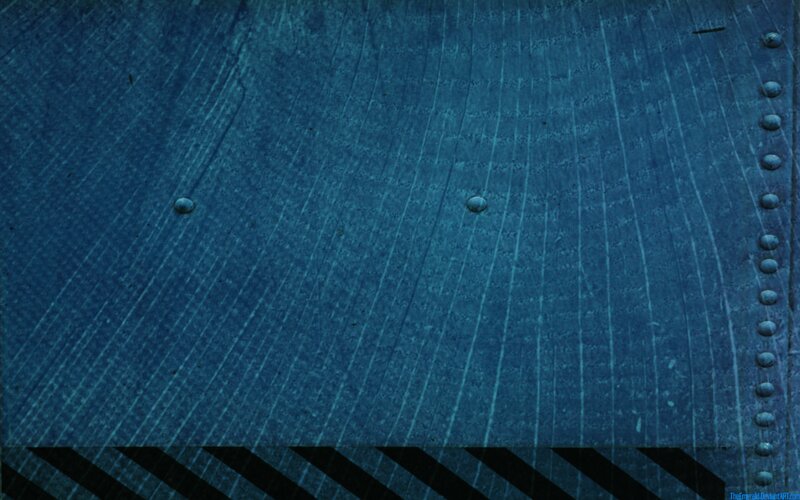 Blue Metal Surface — Industrial