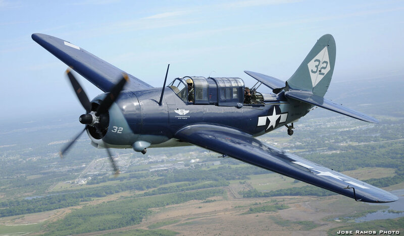 Blue Military Aircraft — Calm
