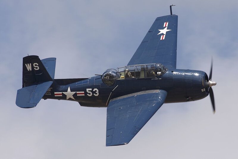Blue Military Aircraft — Dynamic