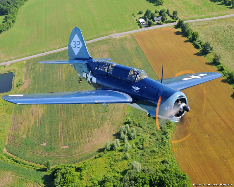 Blue Military Aircraft — Serene