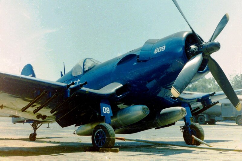 Blue Military Aircraft — Static