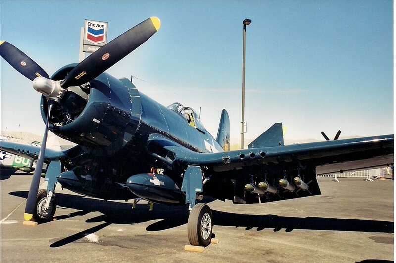 Blue Military Airplane — Clear