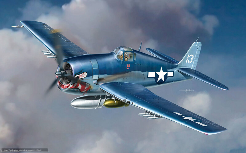 Blue Military Airplane — Dramatic, Digital Art