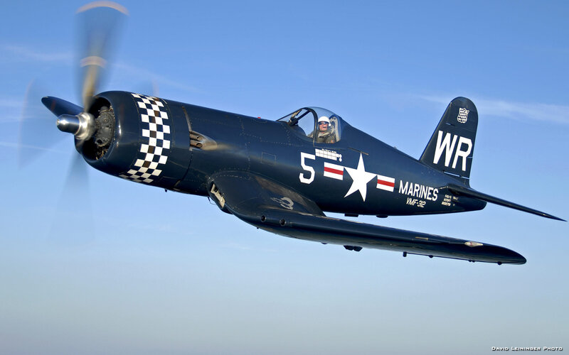 Blue Military Plane — Dynamic, Afternoon, Photograph