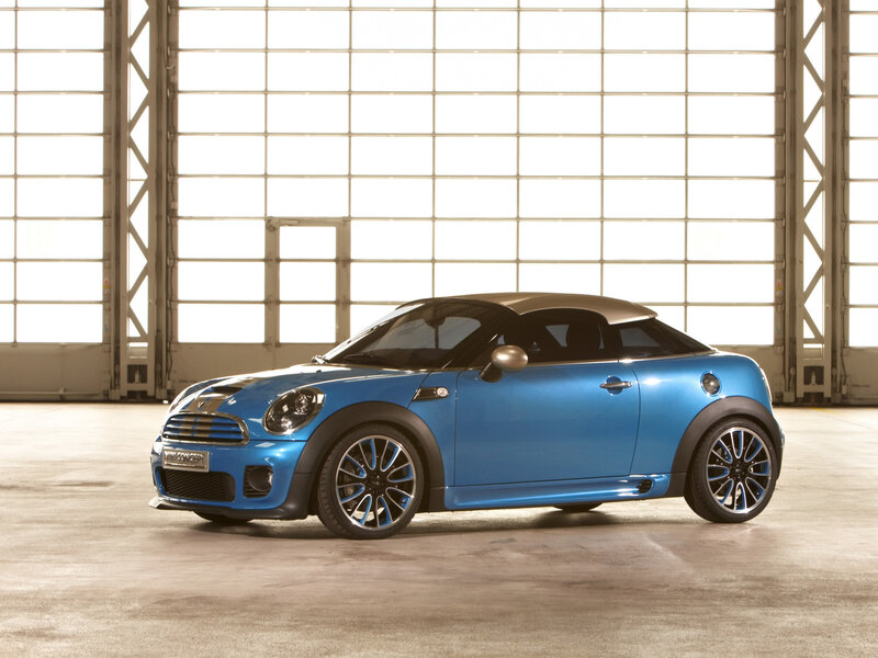 Blue MINI Convertible Concept