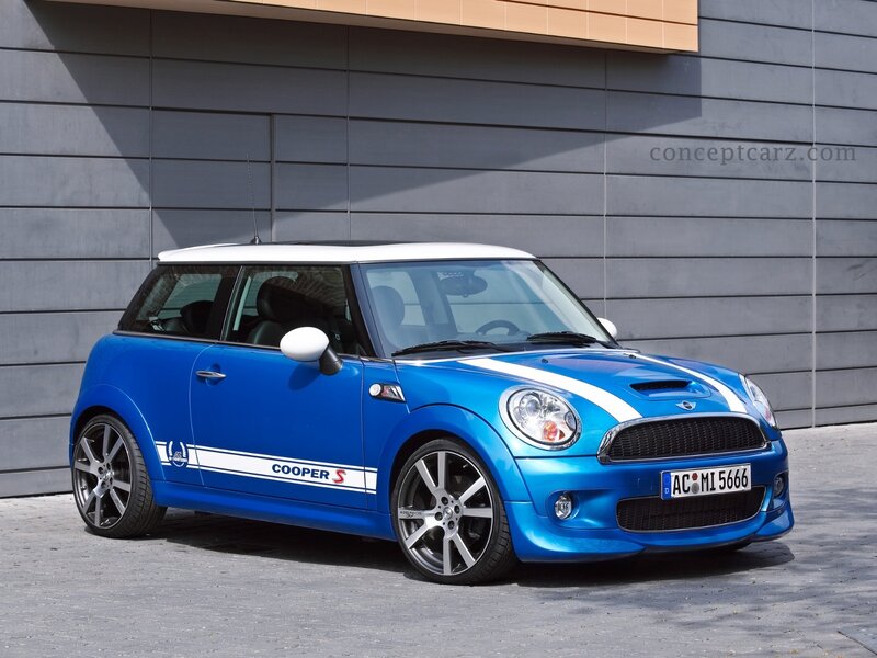 Blue Mini Cooper S — Neutral, Afternoon, Photograph
