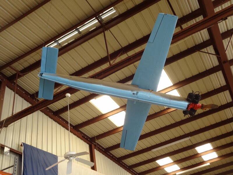 Blue Model Airplane