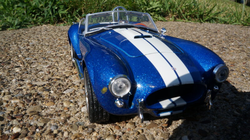 Blue Model Car — Calm