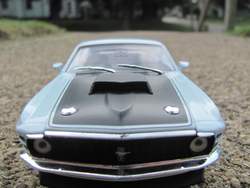 Blue Model Car — Neutral, Photograph