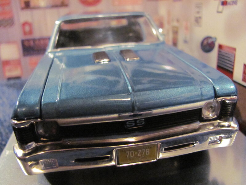 Blue Model Car — Neutral