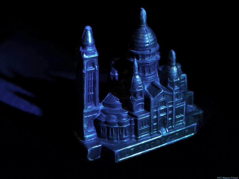 Blue Model of Basilica