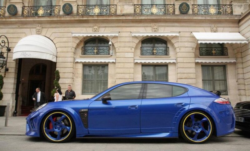 Blue Modified Car — Calm