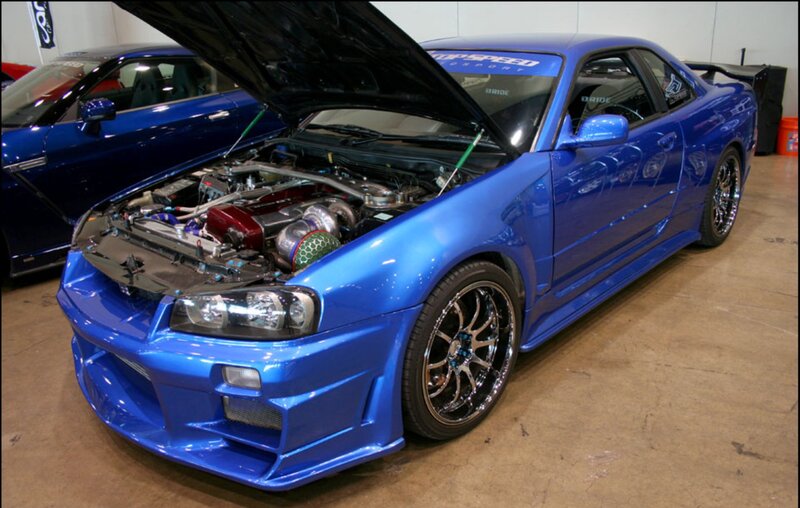 Blue Modified Car — Neutral