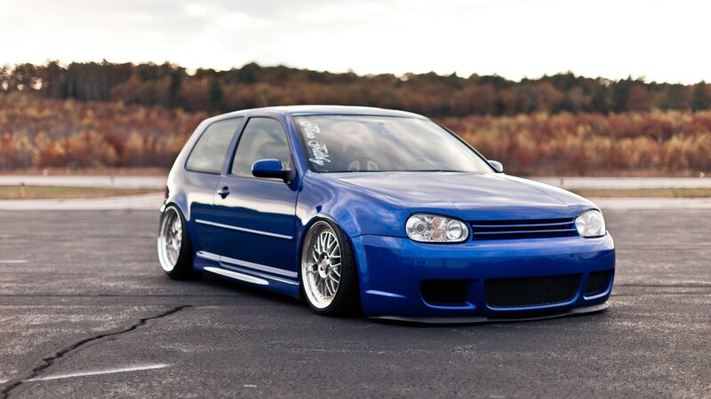 Blue Modified Hatchback — Calm