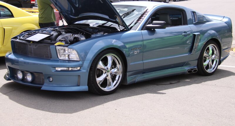 Blue Modified Mustang — Showcase
