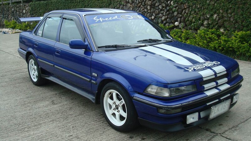 Blue Modified Sedan — Calm