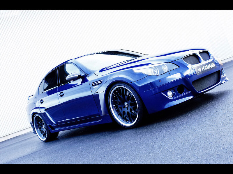 blue modified sedan car