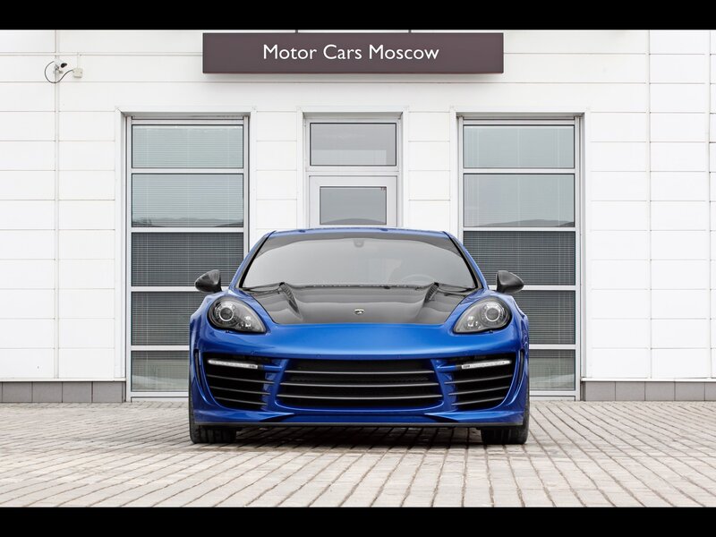 Blue Modified Sports Car — Neutral, Photograph