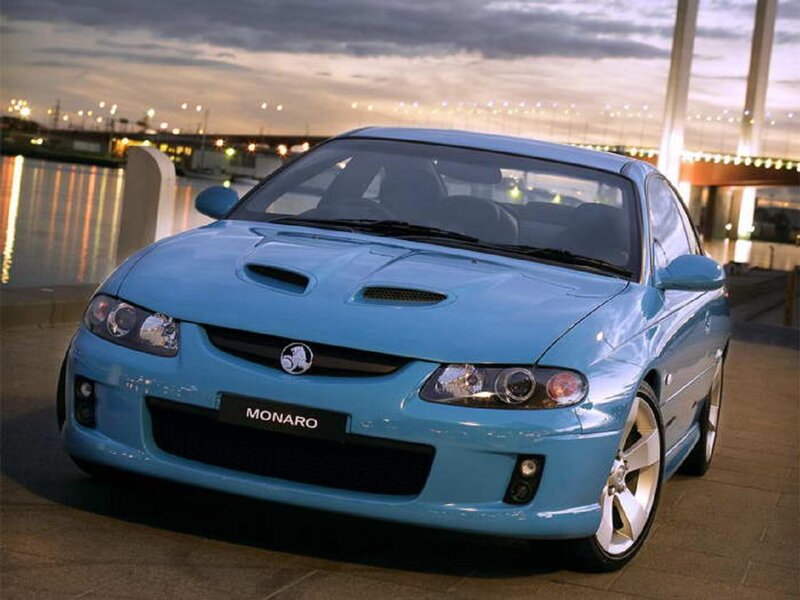 Blue Monaro Car