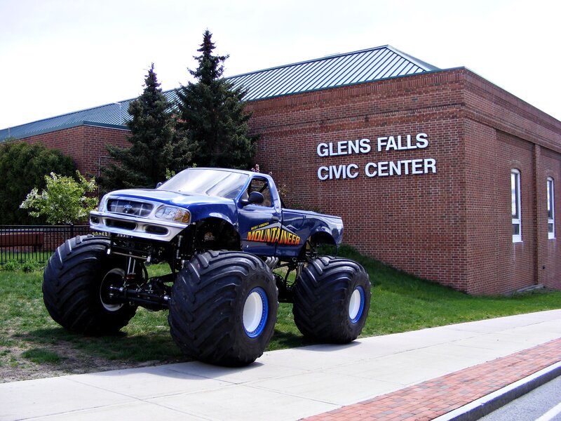 Blue Monster Truck — Neutral