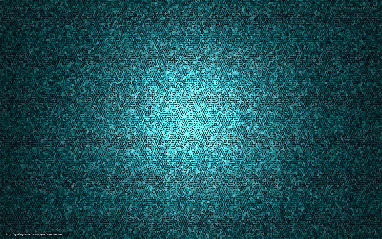 blue mosaic pattern