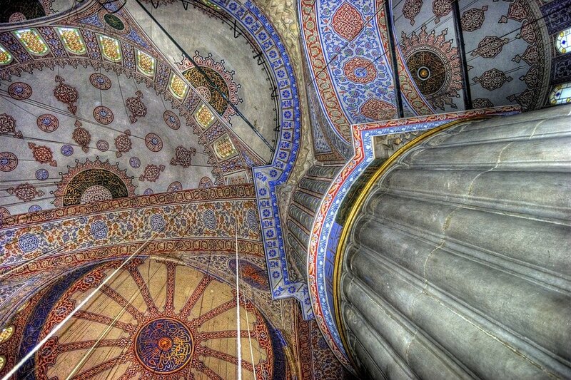 Blue Mosque Interior — Ornate
