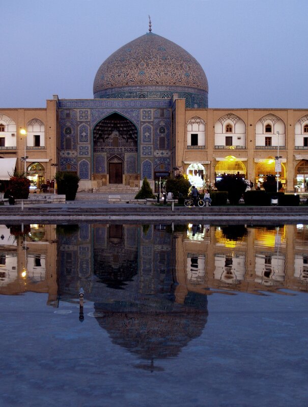 Blue Mosque with reflection