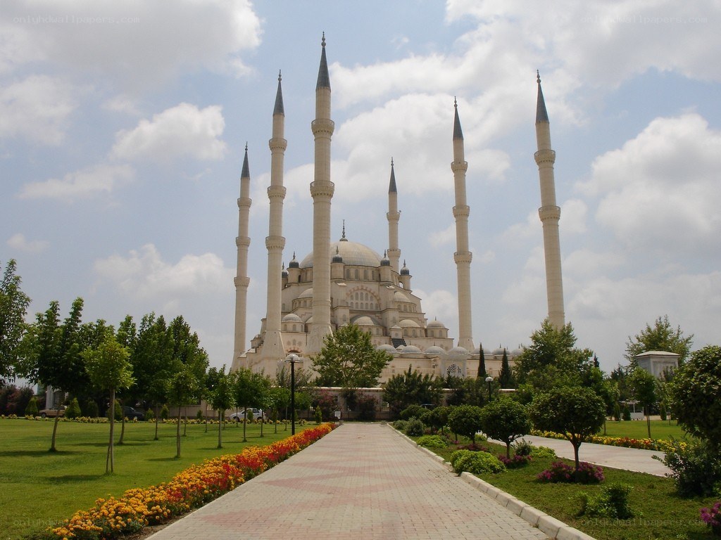 Blue Mosque with six minarets