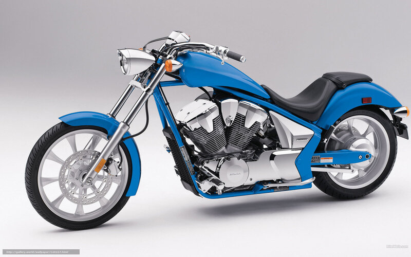 Blue Motorcycle — Neutral, Photograph, Engine
