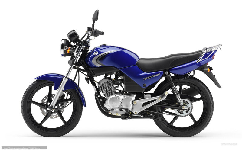 Blue Motorcycle — Neutral, Photograph, Seat, Engine, Wheel