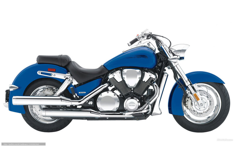 Blue Motorcycle — Neutral, Photograph, Seat, Exhaust
