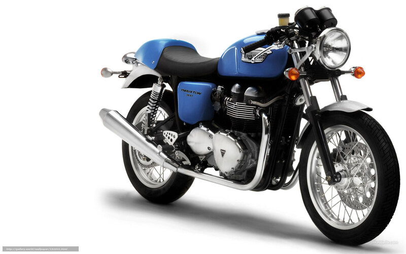 Blue Motorcycle — Neutral, Photograph, Seat, Headlight