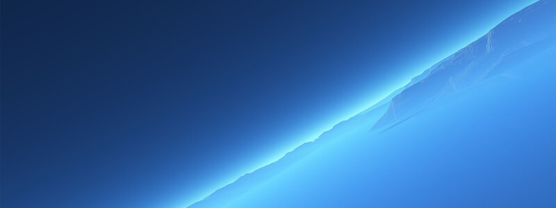 blue mountain landscape