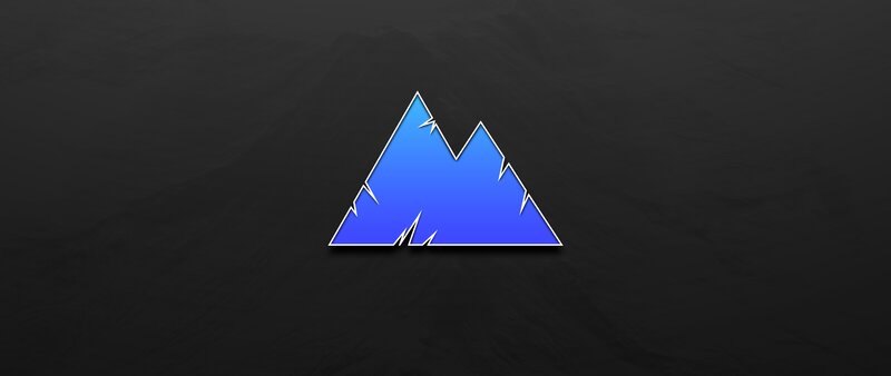 Blue Mountain Logo — Minimalist