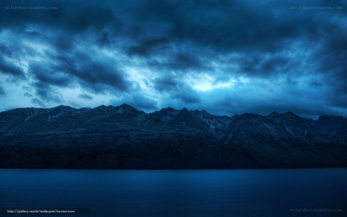 Blue Mountains at Dusk