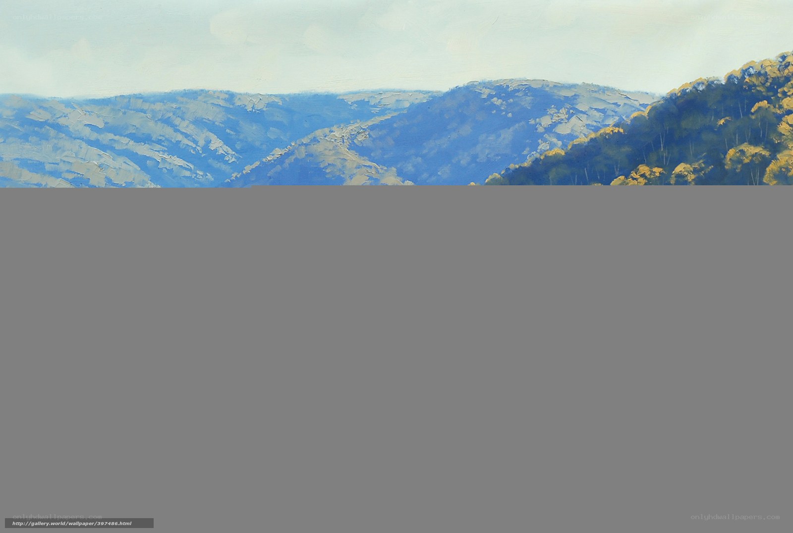 Blue Mountains Landscape