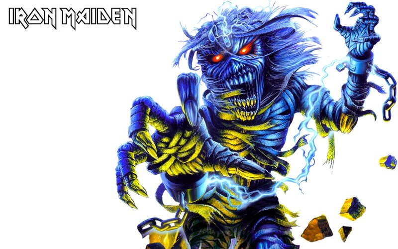 Blue Mummy Monster — Dramatic