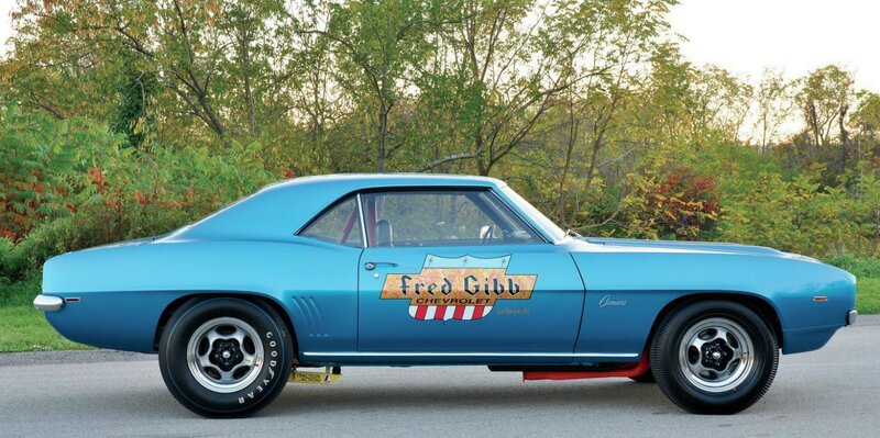 Blue Muscle Car — Calm, Autumn
