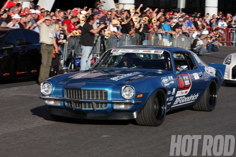 Blue Muscle Car — Energetic