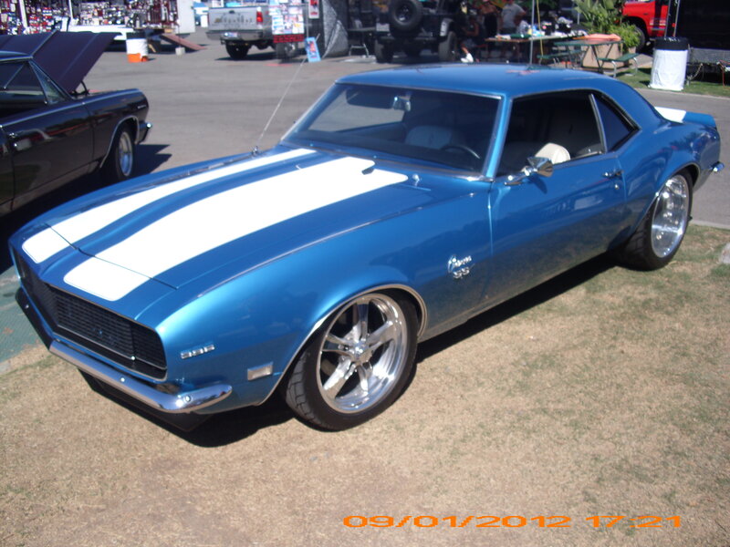 Blue Muscle Car — Showcase
